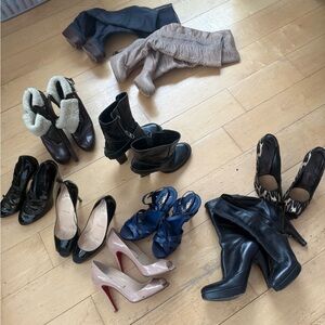 Christian Louboutin, Prada, Chanel, YSL, Miu Miu, Dior, Marni Heels/boots 39 38.